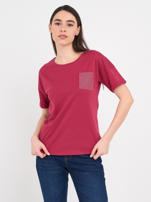 Lee Cooper - Tricou dama cu maneca scurta si detalii - Img 6