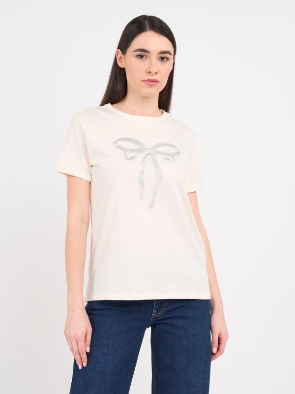 Lee Cooper - Tricou dama cu maneca scurta si detalii - Img 4
