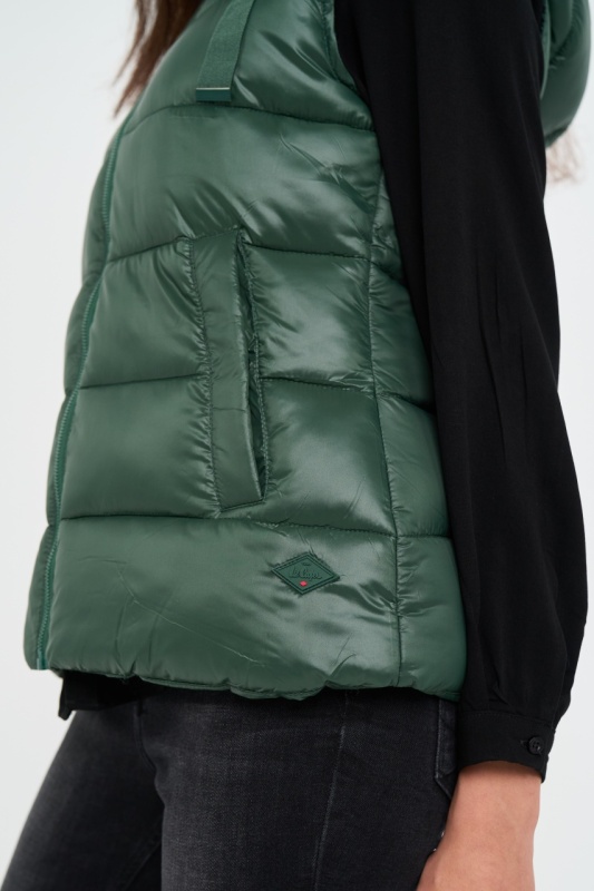 Lee Cooper - Vesta dama cu gluga si buzunare - Img 3