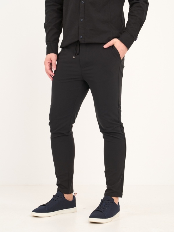 Timeout - Pantaloni lungi barbat de culoare uniforma - Img 3