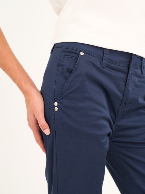 Timeout - Pantaloni lungi dama de culoare uniforma - Img 8