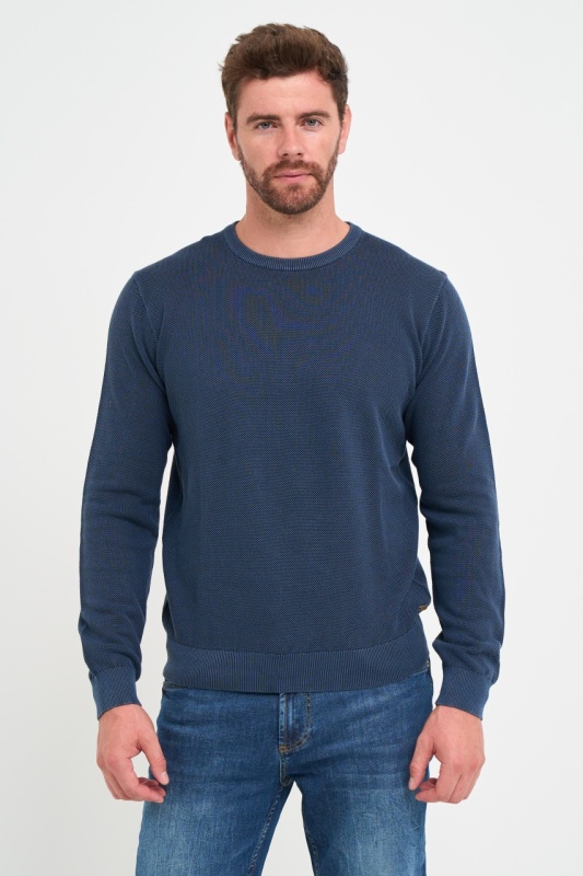 Timeout - Pulover barbat de culoare uniforma