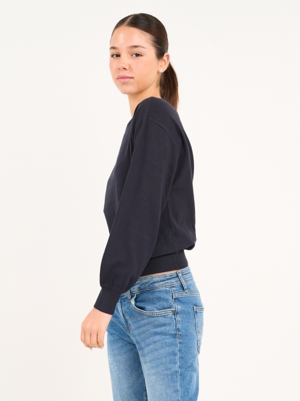 Timeout - Pulover dama de culoare uniforma - Img 5