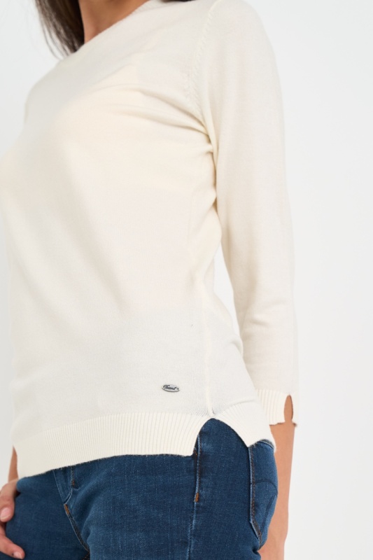 Timeout - Pulover dama de culoare uniforma - Img 2