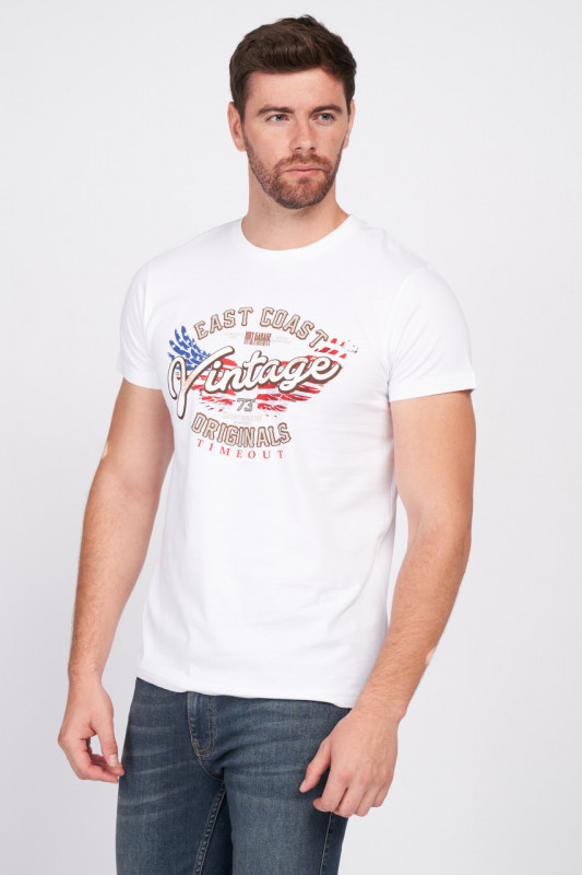 Timeout - Tricou barbat cu imprimeu logo