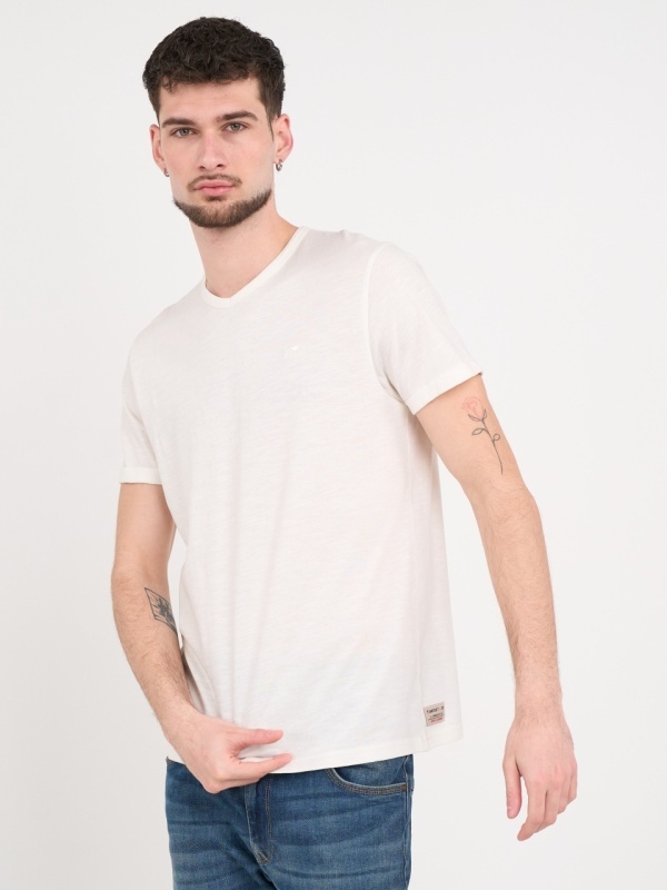 Timeout - Tricou barbat cu maneca scurta de culoare uniforma - Img 6