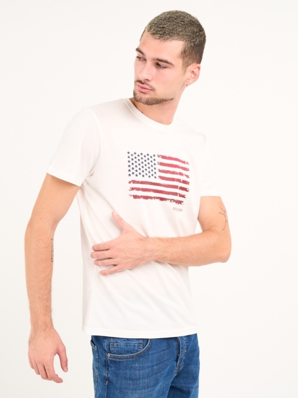 Timeout - Tricou barbat cu maneca scurta si imprimeu - Img 5