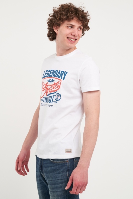 Timeout - Tricou barbat cu maneca scurta si imprimeu - Img 2