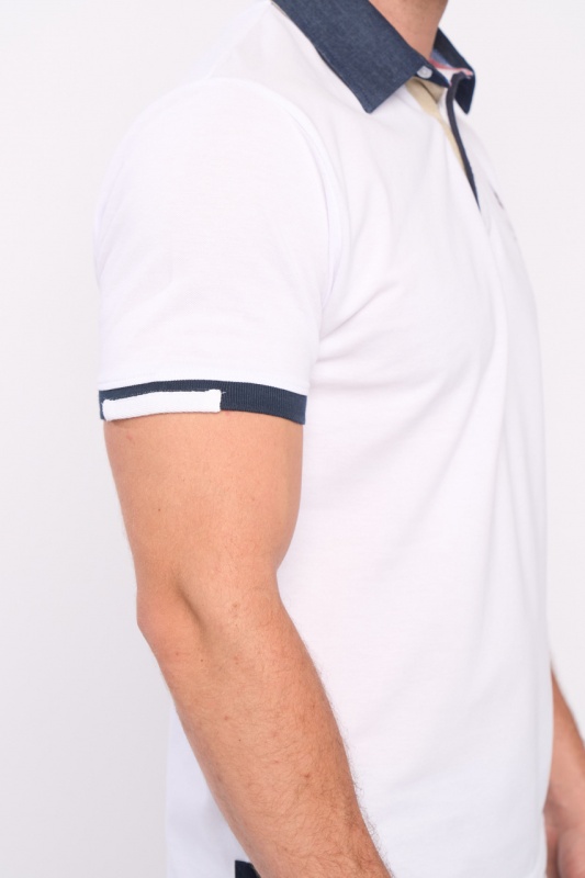 Timeout - Tricou barbat polo cu imprimeu logo - Img 3