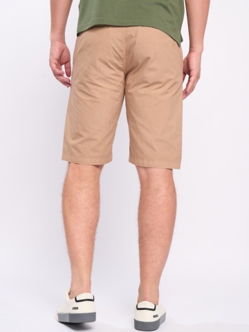 Kenvelo - Bermude barbat de culoare uniforma cu buzunare oblice - Img 4