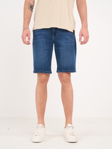 Kenvelo - Bermude barbat din denim cu aspect usor decolorat - Img 6