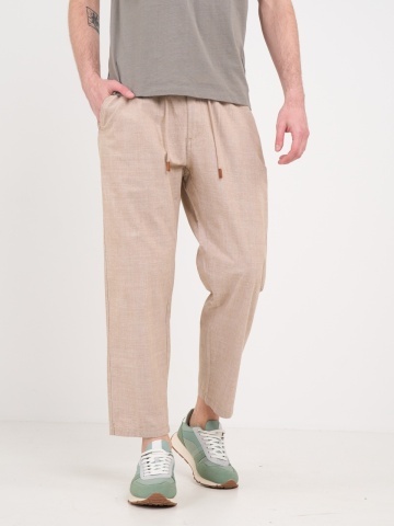 Kenvelo - Pantaloni lungi barbat de culoare uniforma