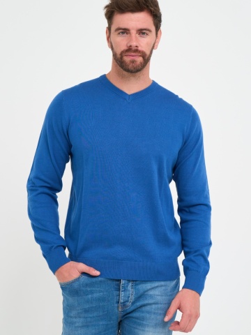 Kenvelo - Pulover barbat de culoare uniforma