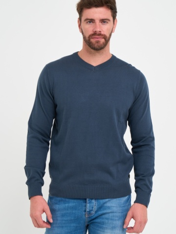 Kenvelo - Pulover barbat de culoare uniforma