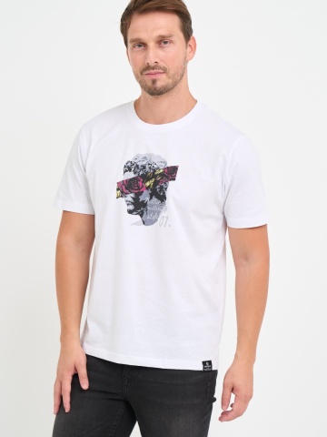 Kenvelo - Tricou barbat cu logo si detalii grafice - Img 7