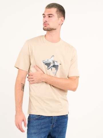 Kenvelo - Tricou barbat cu maneca scurta si imprimeu grafic text - Img 6