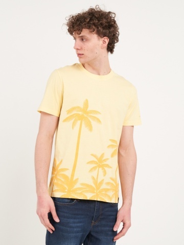 Kenvelo - Tricou barbat cu maneca scurta si imprimeu grafic