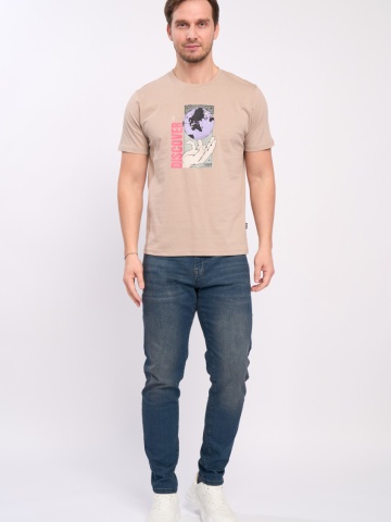 Kenvelo - Tricou barbat maneca scurta cu imprimeu - Img 5