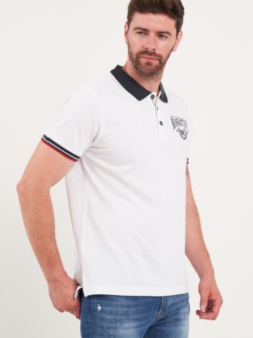 Kenvelo - Tricou barbat polo cu detalii - Img 3