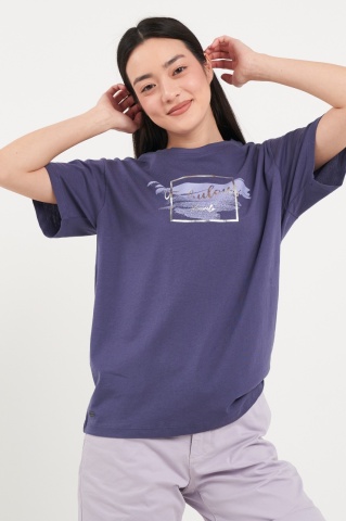 Kenvelo - Tricou dama cu imprimeu si logo