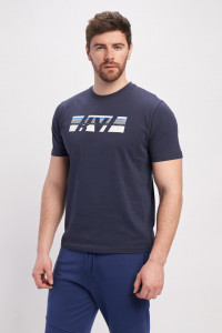 Kenvelo - Tricou maneca scurta barbat cu logo aplicat pe piept