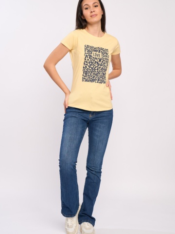 Kenvelo - Tricou maneca scurta de dama cu imprimeu text - Img 7