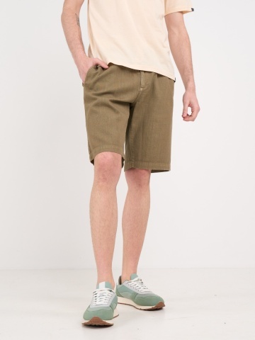 Lee Cooper - Bermude barbat de culoare uniforma cu buzunare - Img 8