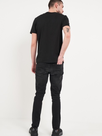 Lee Cooper - Blugi barbat skinny de culoare inchisa - Img 5
