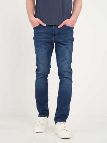 Lee Cooper - Blugi barbat slim cu aspect decolorat