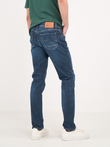 Lee Cooper - Blugi barbat slim cu aspect usor decolorat - Img 4