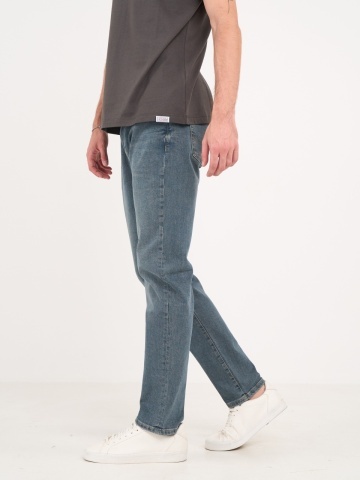 Lee Cooper - Blugi barbat straight cu aspect usor decolorat - Img 5