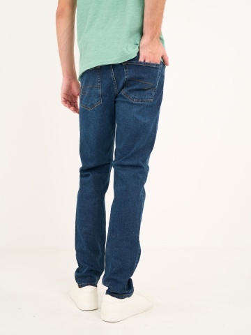 Lee Cooper - Blugi barbat straight de culoare inchisa - Img 3