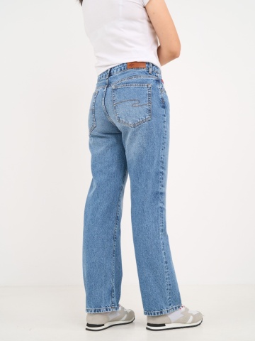 Lee Cooper - Blugi dama boyfriend cu aspect decolorat - Img 3