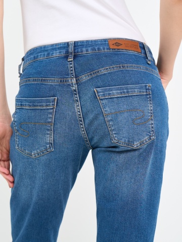 Lee Cooper - Blugi dama boyfriend cu aspect decolorat - Img 4