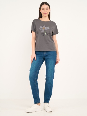 Lee Cooper - Blugi dama girlfriend cu aspect decolorat - Img 12