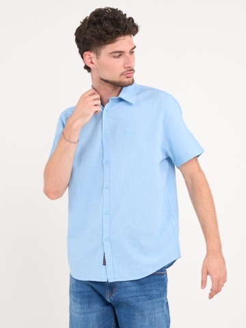 Lee Cooper - Camasa barbat cu maneca scurta regular de culoare uniforma - Img 5