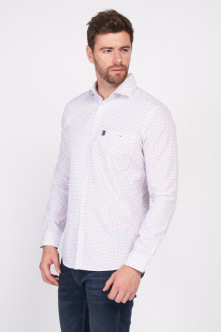 Lee Cooper - Camasa barbat slim cu buzunar si model