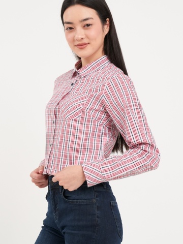 Lee Cooper - Camasa dama cu model in carouri mici - Img 5