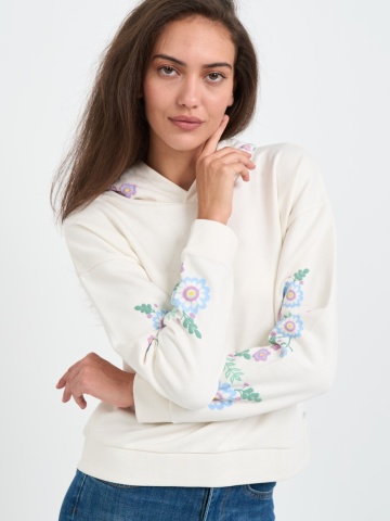 Lee Cooper - Hanorac dama cu model floral - Img 2