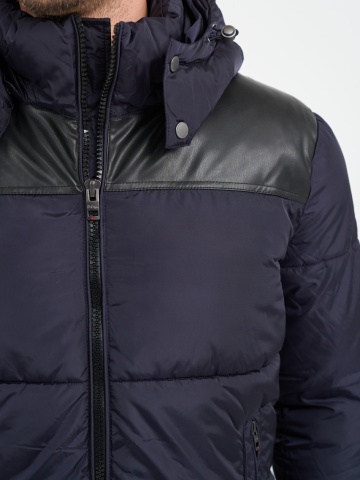 Lee Cooper - Jacheta barbat cu gluga si buzunare laterale - Img 4