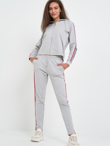 Lee Cooper - Pantaloni dama sport cu model in dungi - Img 9