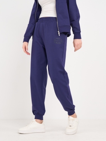 Lee Cooper - Pantaloni sport dama cu buzunare si logo aplicat - Img 8