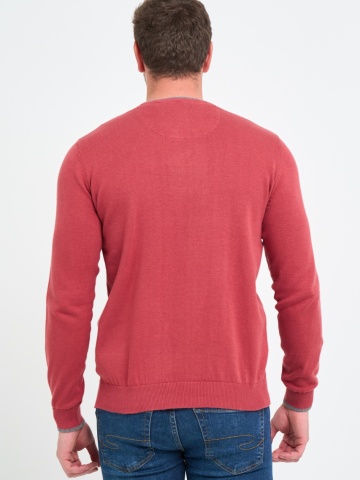 Lee Cooper - Pulover barbat de culoare uniforma - Img 2