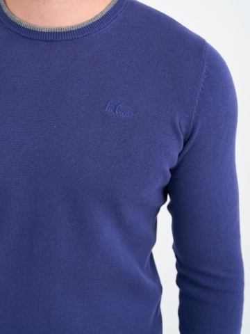 Lee Cooper - Pulover barbat de culoare uniforma - Img 6