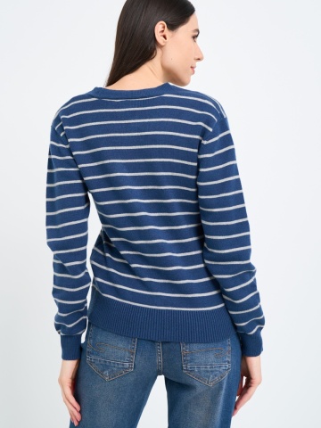 Lee Cooper - Pulover dama cu model in dungi - Img 2