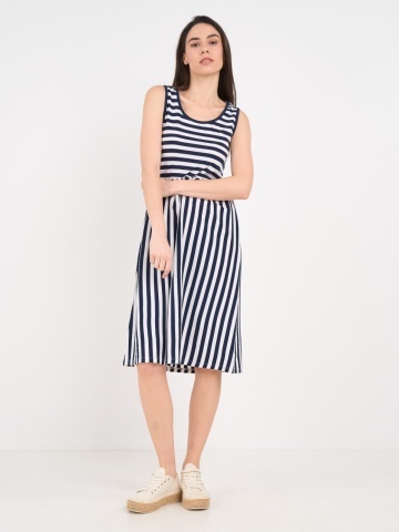 Lee Cooper - Rochie dama cu dungi si detalii