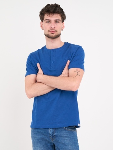 Lee Cooper - Tricou barbat cu detalii si nasturi - Img 5
