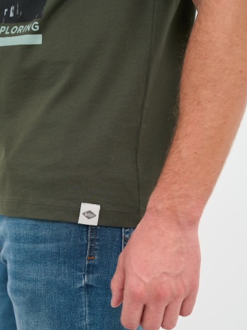 Lee Cooper - Tricou barbat cu imprimeu logo - Img 4