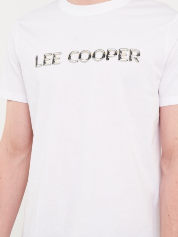 Lee Cooper - Tricou barbat cu imprimeu logo - Img 2
