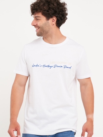Lee Cooper - Tricou barbat cu imprimeu logo - Img 4